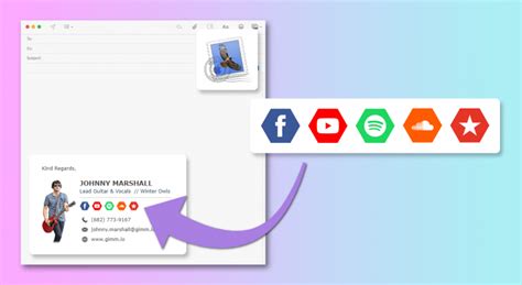 How To Add Social Icons To Your Apple Mail Email Signature Gimmio