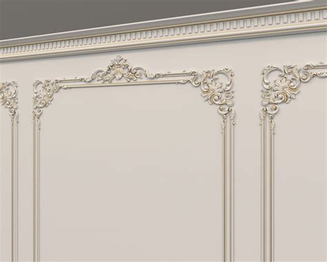 European Style Interior Wall Decoration 10 3d Models In Decoration 3dexport