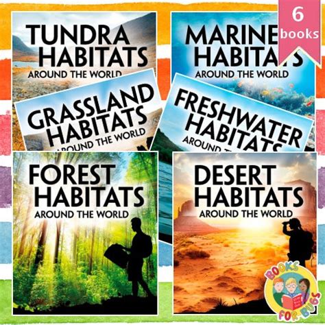 Exploring Earths Habitats Bundle Books For Bugs