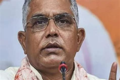 ‘cbi has setting in bengal so centre had to send ed bjp leader dilip ghosh s statement stirs