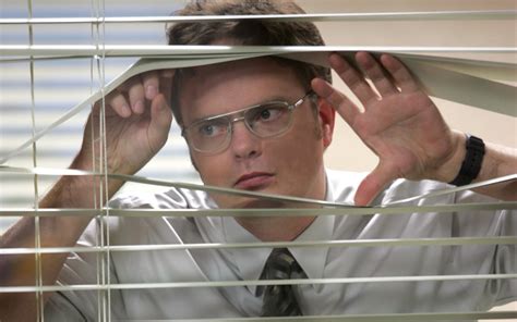 Best The Office Wallpaper Id Dwight Schrute Looking Through Blinds