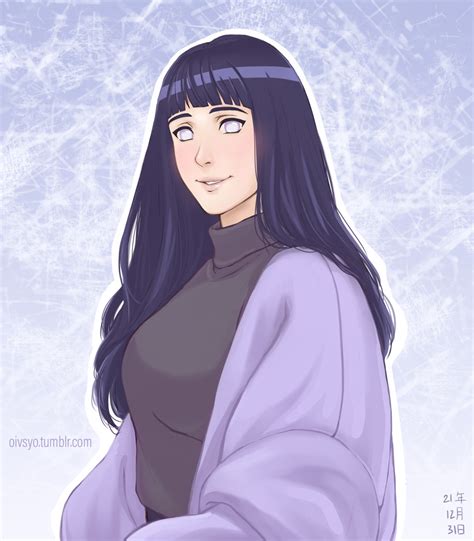 Oivsyothis Portrait Of Hinata Is The Last Piece For 2021 And This Is My First Fanart With Hina