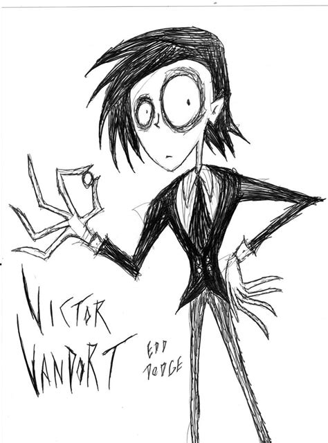 Victor Vandort From Tim Burtons The Corpse Bride By Mrdodge1997 On