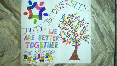 Unity In Diversity Unity In Diversity Slogans Diversity Poster