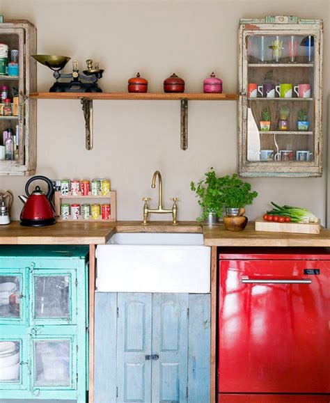 Organizers keep your kitchen cabinets in top shape, so you can always find what you need. Mismatched Kitchen Cabinets Are A Good Way To Escape From ...