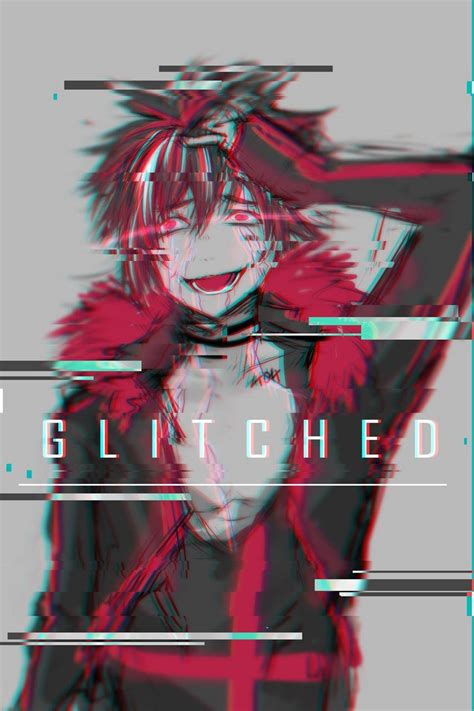 Cool Glitch Anime Wallpapers Wallpaper Cave