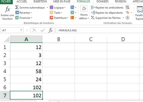 Fonction Max Formule Exemples Comment Utiliser Max Dans Excel