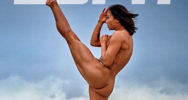 Ufc Star Michelle The Karate Hottie Waterson Gets Cover Of Espns
