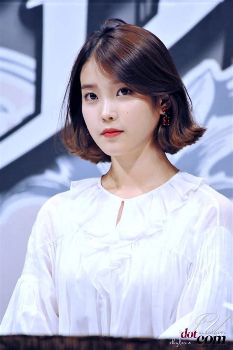 These Pictures Prove Iu Has Perfected The Short Hair Style — Koreaboo