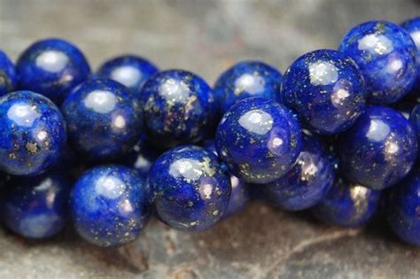 6mm Lapis Lazuli Round Beads A Grade 155 Inch Strand Etsy