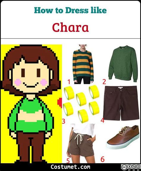 Chara And Frisk Undertale Costume For Cosplay And Halloween