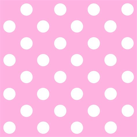 Pink And White Polka Dot Backgrounds Clipart Best