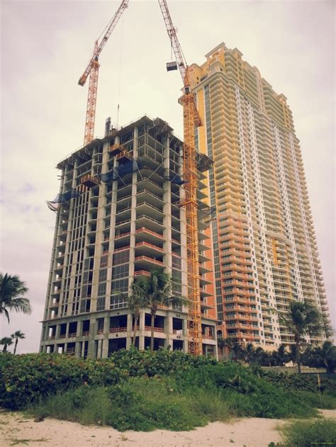 Mansions At Acqualina Construction Site Photos In Sunny Isles Beach