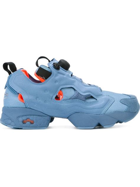 Lyst Reebok Insta Pump Fury Sneakers In Blue