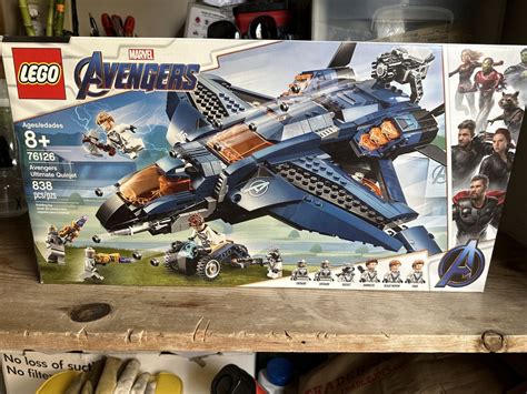 Lego Marvel Avengers Ultimate Quinjet Bnib Sealed Great Condition