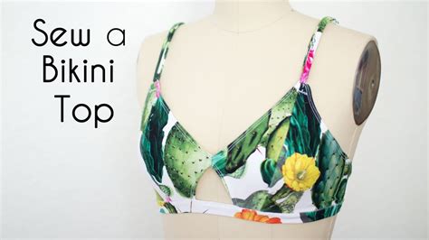 Learn To Sew A Bikini Top Using A Free Bra Pattern Bikini Diy Free My Xxx Hot Girl