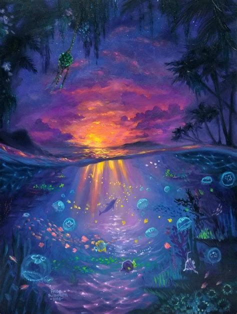 Pin By Hailey On Art Ocean Art Painting Art Underwater Painting