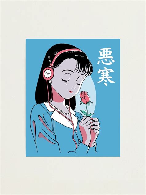 Chill Lofi Rose Photographic Print For Sale By Pintwich Redbubble