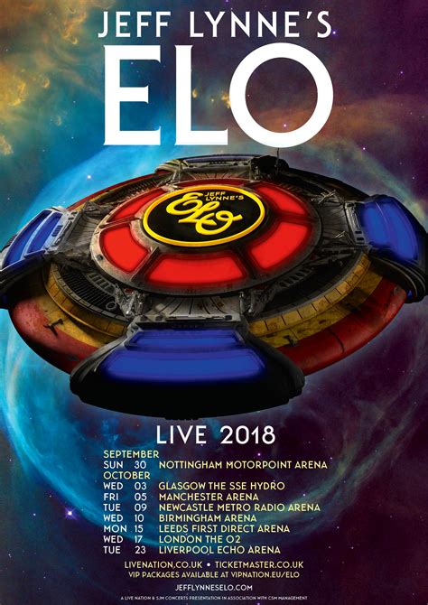 Announcement Jeff Lynnes Elo Announce 2018 Arena Tour Kicking Off