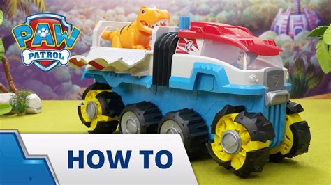 Paw Patrol Dino Rescue Patroller Unboxing And How To Play Paw