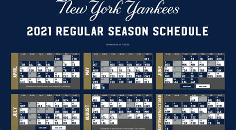 Ny Mets Printable Schedule 2021