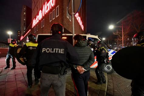 calm returns to dutch cities after riots with police out in force