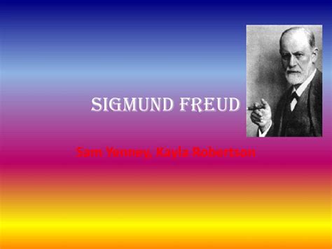 Ppt Sigmund Freud Powerpoint Presentation Free Download Id2287998