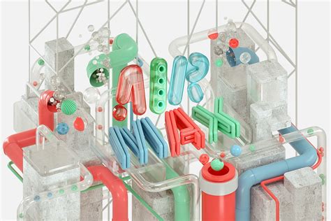다음 Behance 프로젝트 확인 “nike Air Max Day 2016” 3d Typography Creative