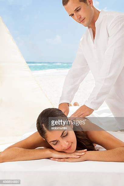 Massage Beach Tropical Photos And Premium High Res Pictures Getty Images
