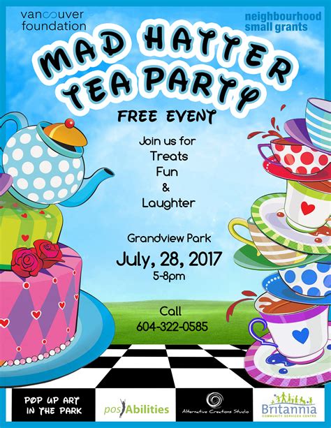 Mad Hatter Tea Party Posabilities