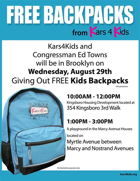 Free Backpacks For School Giveaway