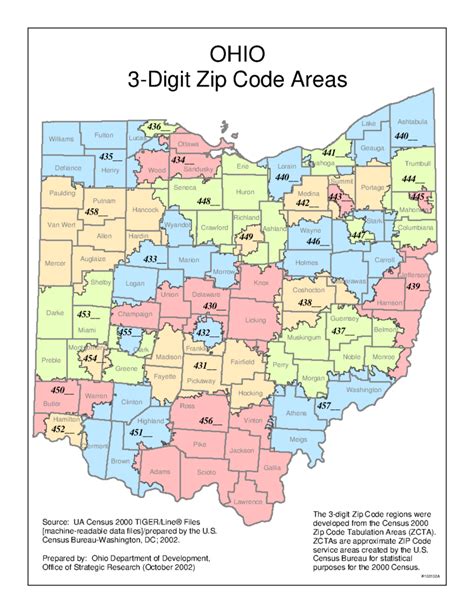 Map Of Ohio Zip Codes Map Of Interstate Printable Map Of The United