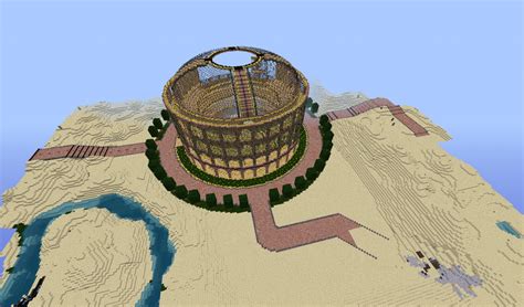 Romecraft colosseum map is a great map created to imitate the ancient rome. Roman Colosseum Minecraft Map