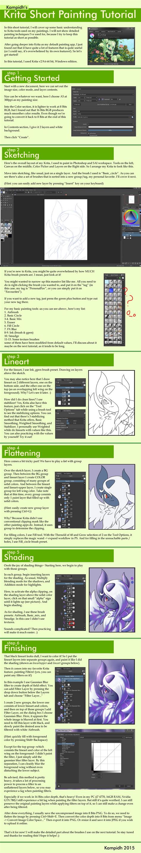 Krita Tools Tutorial To My Knowledge Krita 26 Should Have A Mostly