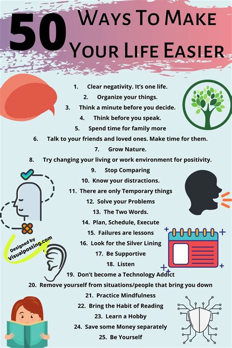 Ways To Make Your Life Easier Self Care
