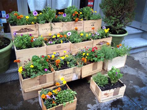 I have a large herb garden that i love and use almost everyday. Milk Crate Garden Liners - Garden Design Ideas