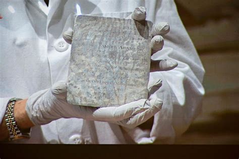 What Was Found Inside The Oldest American Time Capsule Smart News