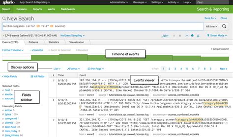 Basic Searches And Search Results Splunk Documentation