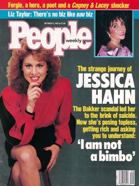 Jessica Hahn Jim Bakker Scandal 1987 Jessica Hahn People Magazine