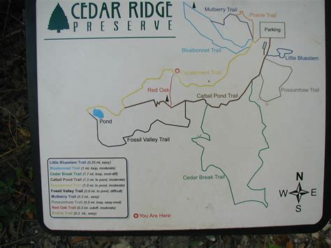 Hiking American Trails Cedar Ridge Preserve Duncanville Tx