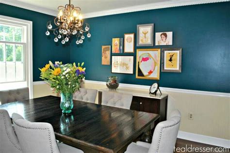 32 Teal Dining Room Table Background Fendernocasterrightnow