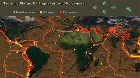 Tectonic Plates Earthquakes And Volcanoes Science Interactive Pbs Learningmedia
