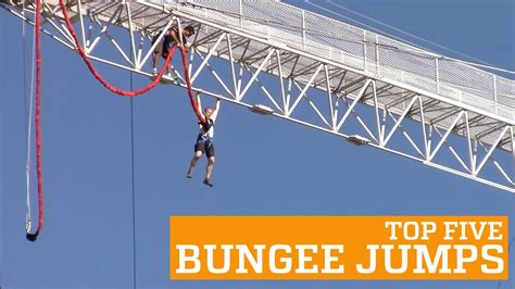 Five Impressive Bungee Jumps
