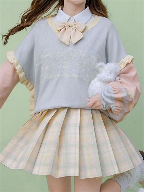 Lemon Soda Jk Uniform Skirts In 2021 Kawaii Fashion Outfits Japanese Outfits Kawaii Fashion
