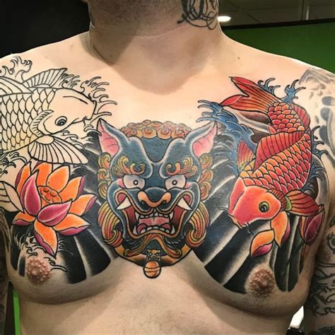 75+ Fantastic Foo Dog Tattoo Ideas– A Creature Rich In Symbolic Meaning
