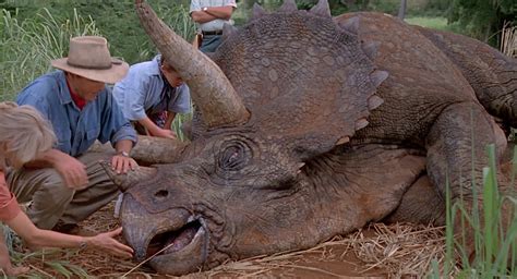 Triceratops From Jurassic Park