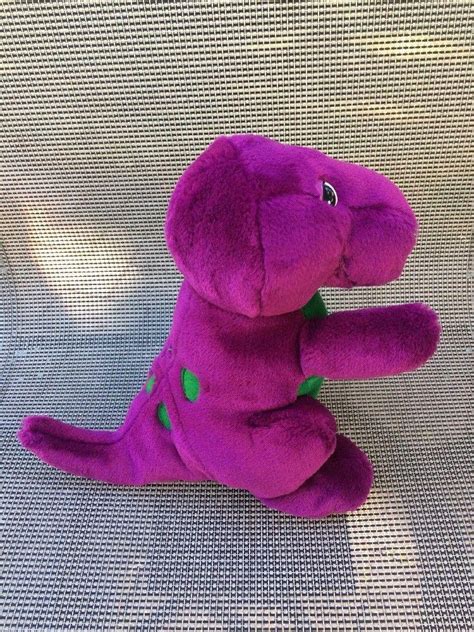 Vtg Dakin Original Barney The Dinosaur Plush 10” Vintage 90s Toy Lyons