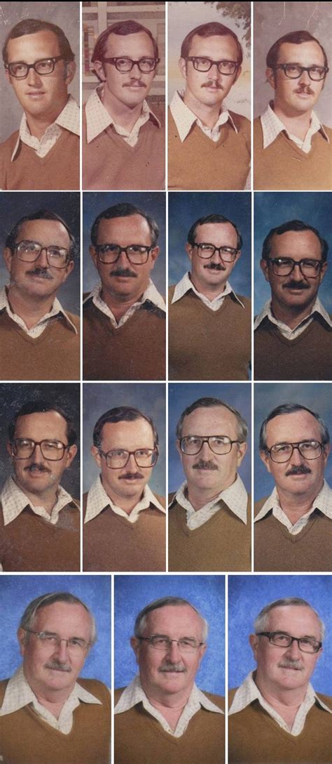 Teacher Wears The Same Outfit In Yearbook For 40 Years Funny Or Die