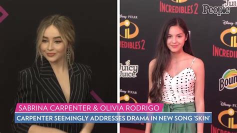 Sabrina Carpenter Addresses Olivia Rodrigo Drama On New Song Skin
