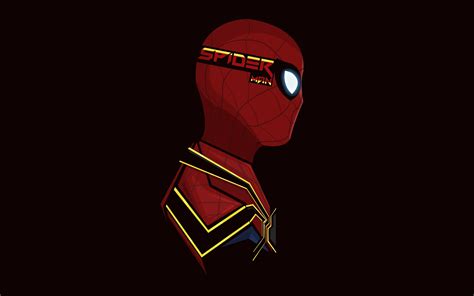Spiderman Minimal Artwork Hd 4k Wallpaper